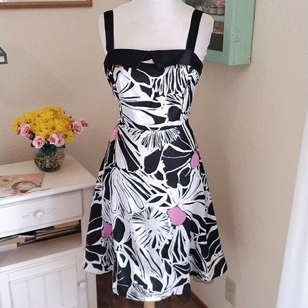 En Focus Studio Satiny Dressy Dress